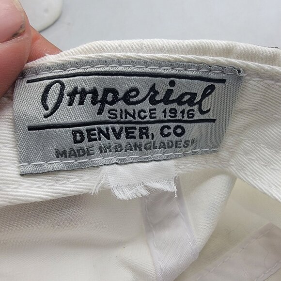 Castle Pines International Flags White Baseball Hat Cap Outdoors Casual - Picture 6 of 9